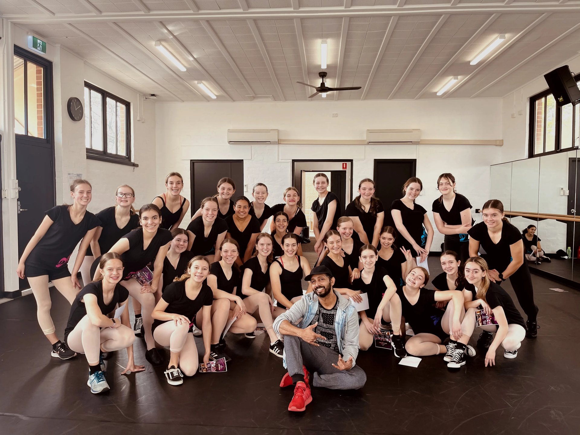 Jazz dance performance at ESD